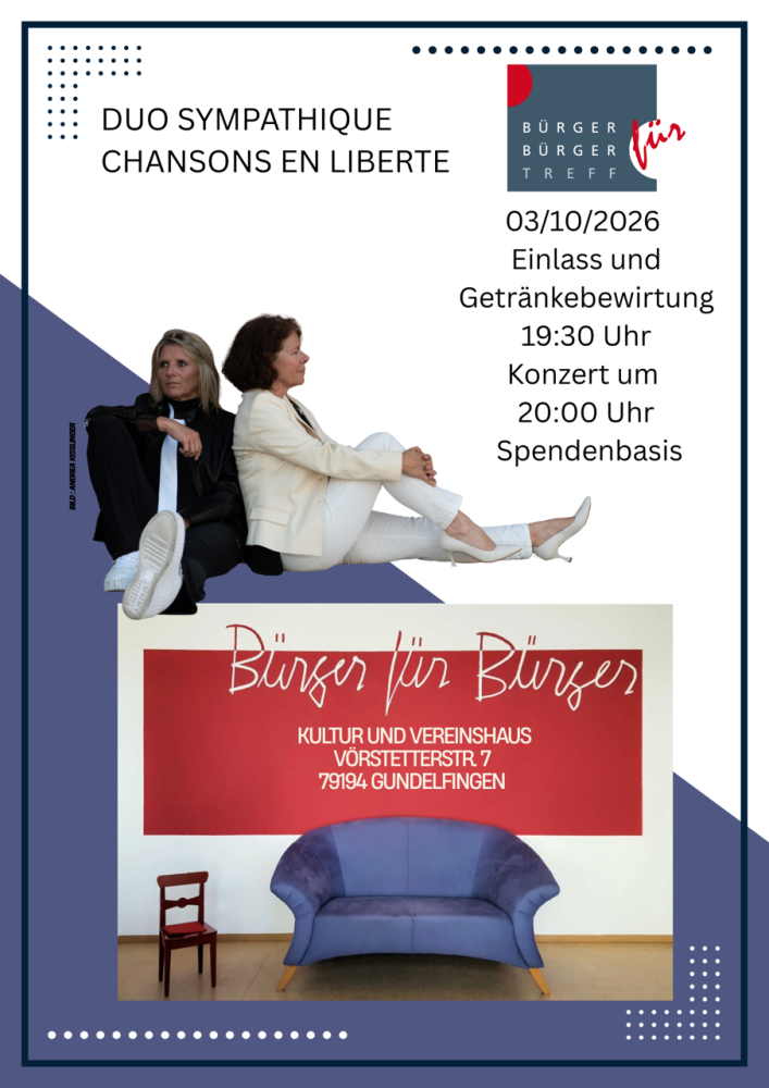 duo sympathique chansons en liberte affiches 3